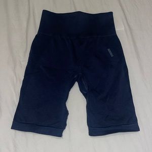 Gymshark Navy Flex Cycling Shorts Extra Small